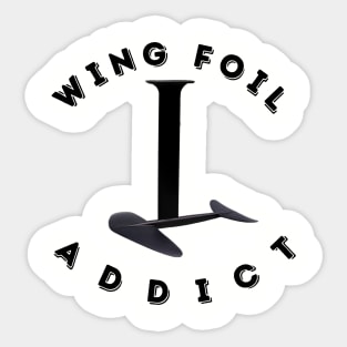 Wing Foilboard Addiction Sticker